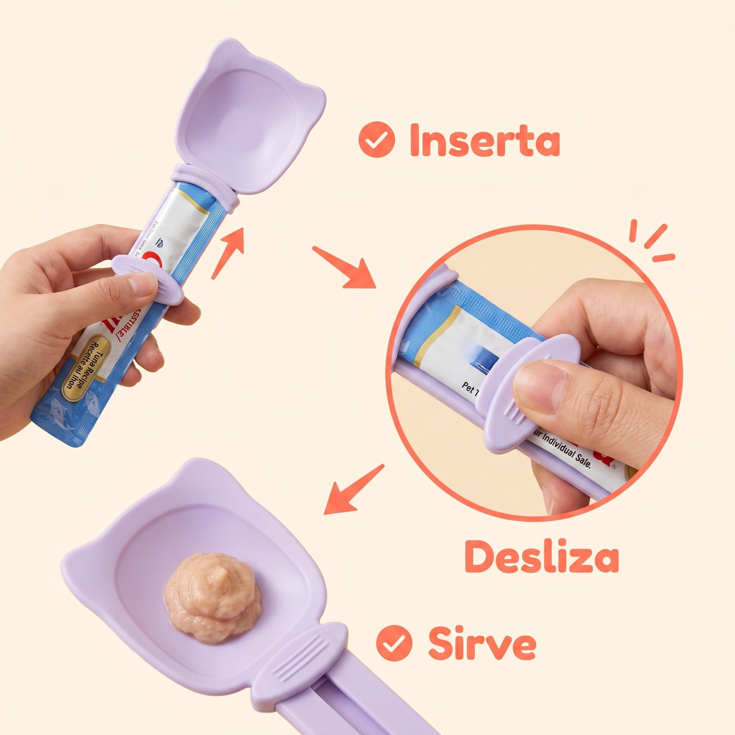CleanPaw – Cuchara Antigoteo